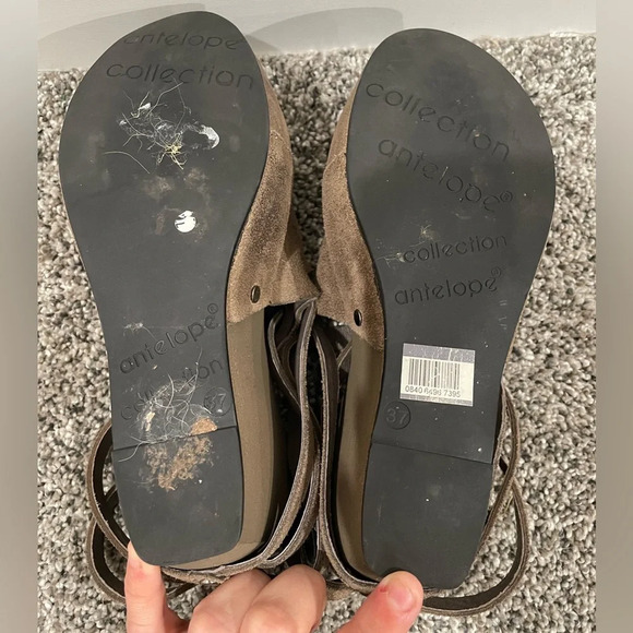 Antelope shoes women's wedged heels, size 37 EU or 6.5 US - Picture 10 of 14